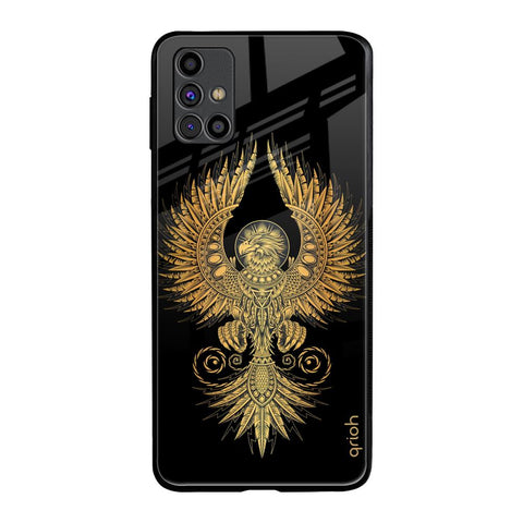 Mythical Phoenix Art Samsung Galaxy M31s Glass Back Cover Online