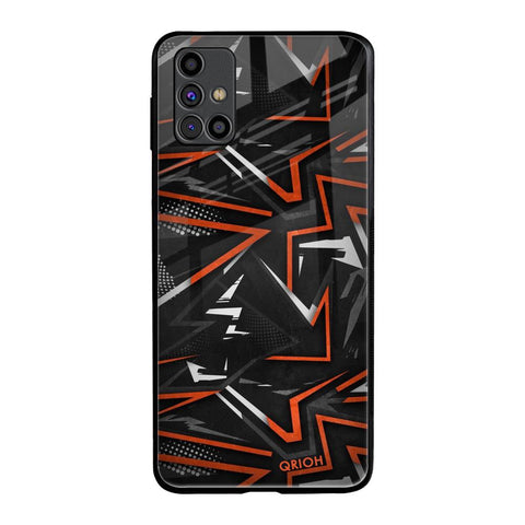 Vector Art Samsung Galaxy M31s Glass Back Cover Online