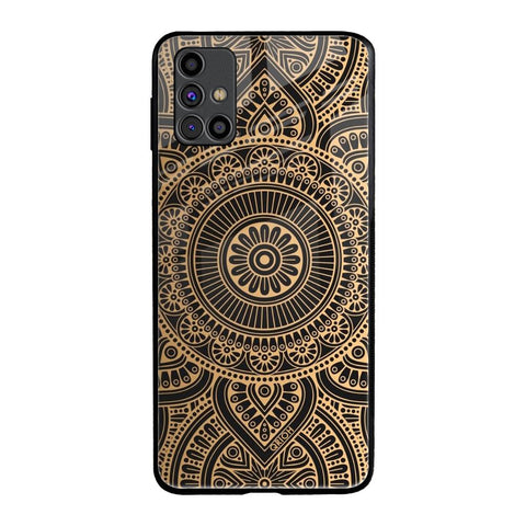 Luxury Mandala Samsung Galaxy M31s Glass Back Cover Online