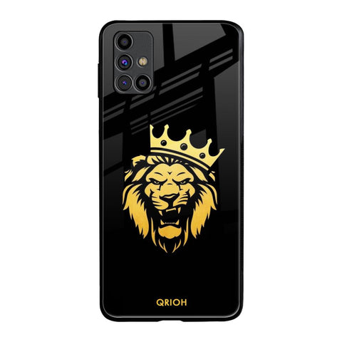 Lion The King Samsung Galaxy M31s Glass Back Cover Online