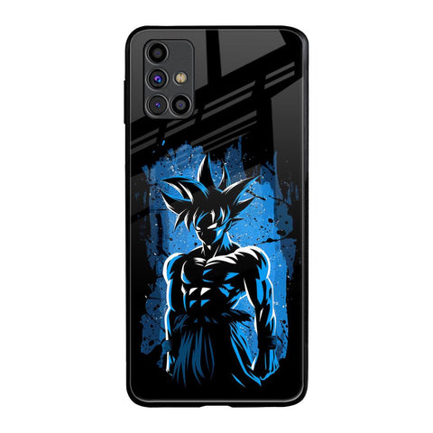 Splatter Instinct Samsung Galaxy M31s Glass Back Cover Online