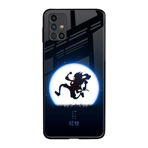 Luffy Nika Samsung Galaxy M31s Glass Back Cover Online