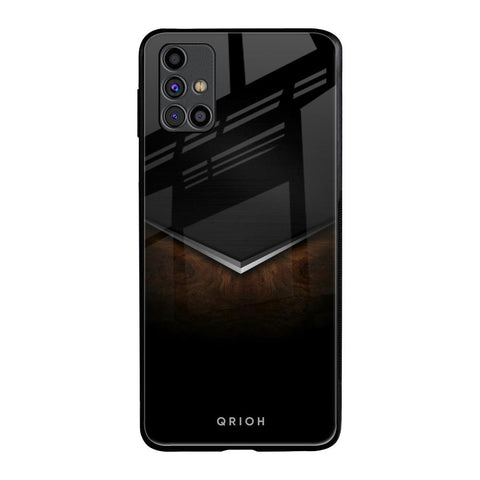 Dark Walnut Samsung Galaxy M31s Glass Back Cover Online