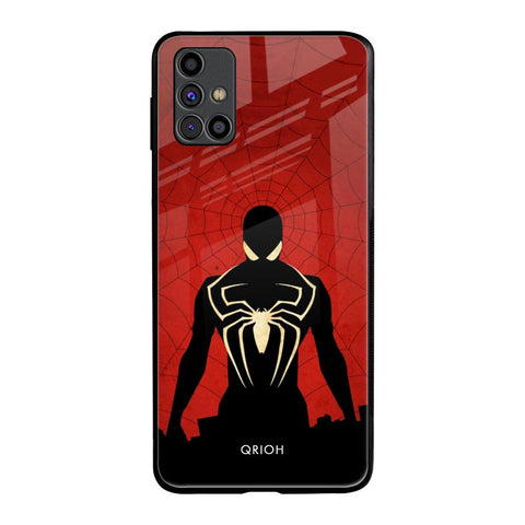 Mighty Superhero Samsung Galaxy M31s Glass Back Cover Online