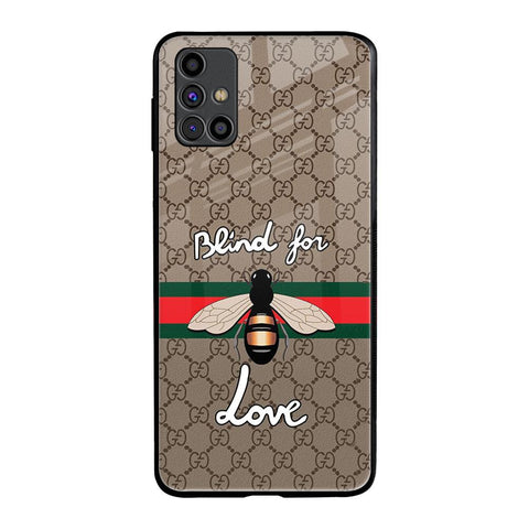 Blind For Love Samsung Galaxy M31s Glass Back Cover Online