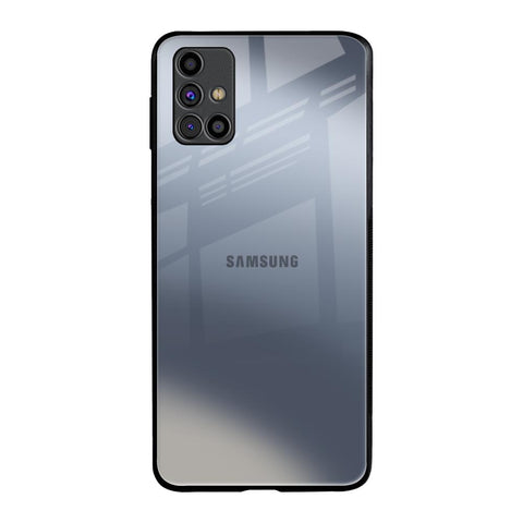 Space Grey Gradient Samsung Galaxy M31s Glass Back Cover Online