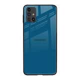 Cobalt Blue Samsung Galaxy M31s Glass Back Cover Online