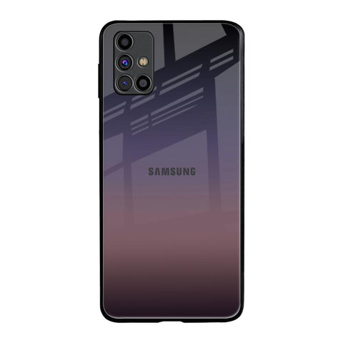 Grey Ombre Samsung Galaxy M31s Glass Back Cover Online