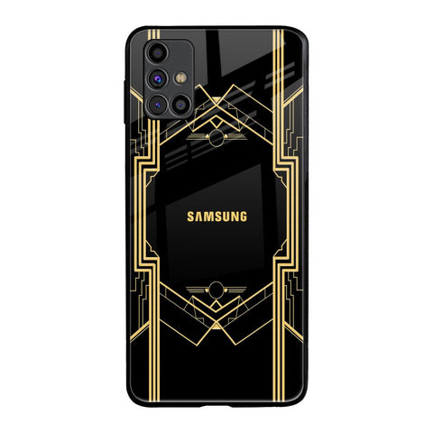 Sacred Logo Samsung Galaxy M31s Glass Back Cover Online