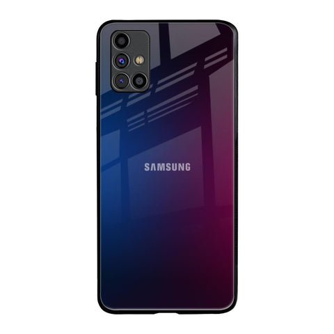 Mix Gradient Shade Samsung Galaxy M31s Glass Back Cover Online