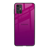 Magenta Gradient Samsung Galaxy M31s Glass Back Cover Online