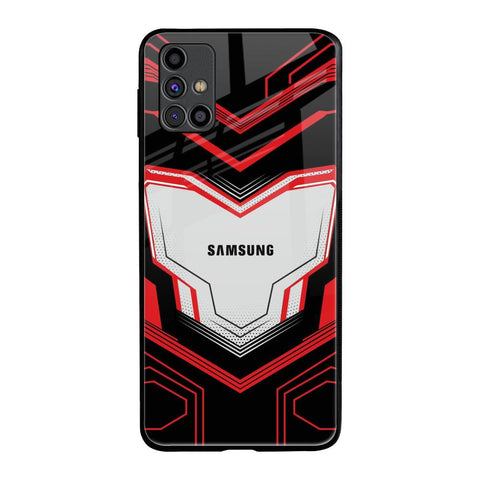 Quantum Suit Samsung Galaxy M31s Glass Back Cover Online