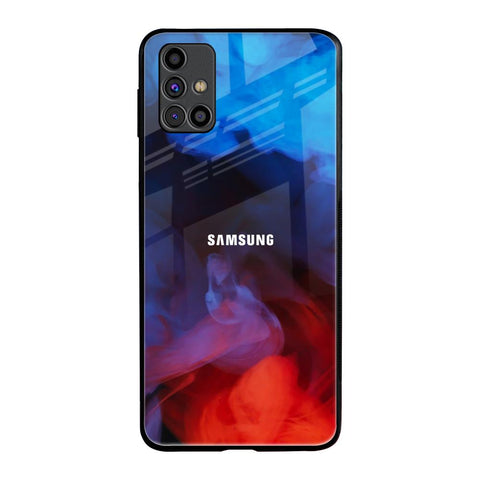 Dim Smoke Samsung Galaxy M31s Glass Back Cover Online