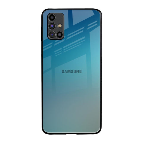 Sea Theme Gradient Samsung Galaxy M31s Glass Back Cover Online