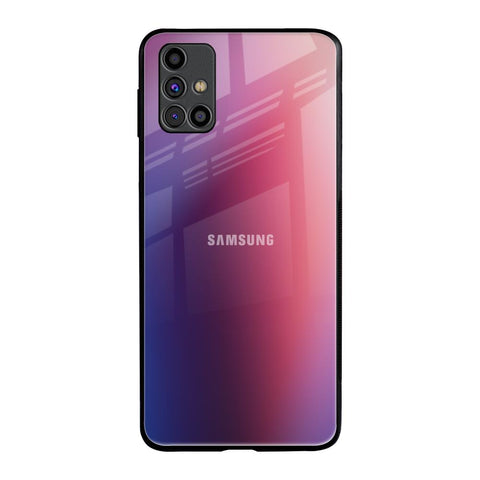 Multi Shaded Gradient Samsung Galaxy M31s Glass Back Cover Online