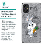 Cute Baby Bunny Glass Case for Samsung Galaxy M31s