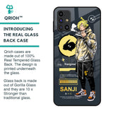 Cool Sanji Glass Case for Samsung Galaxy M31s