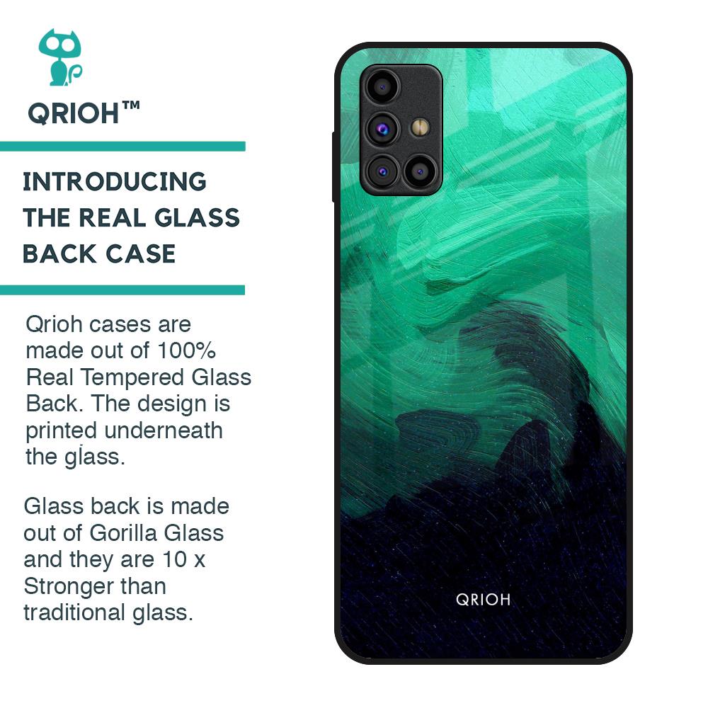Scarlet Amber Glass Case for Samsung Galaxy M31s