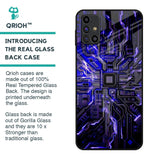 Techno Color Pattern Glass Case For Samsung Galaxy M31s