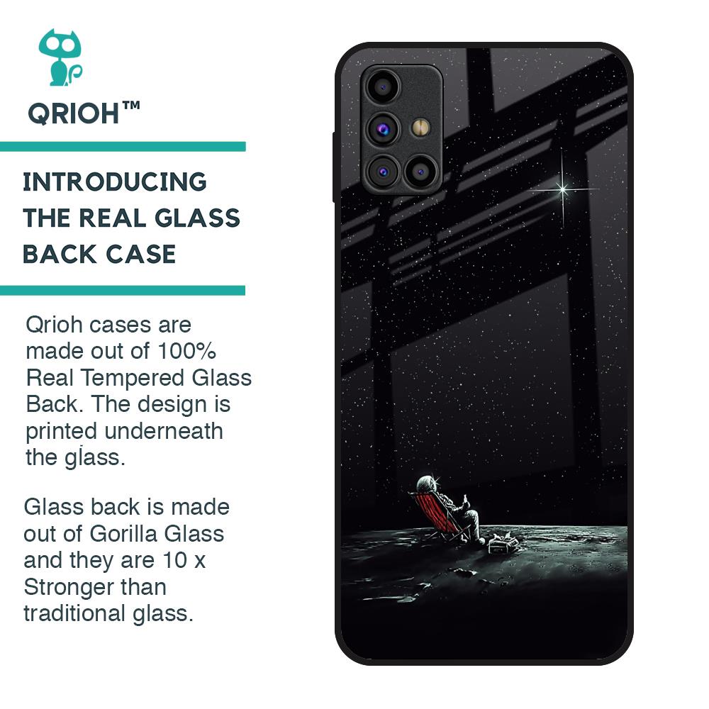 Relaxation Mode On Glass Case For Samsung Galaxy M31s