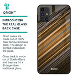 Diagonal Slash Pattern Glass Case for Samsung Galaxy M31s