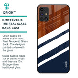 Bold Stripes Glass Case for Samsung Galaxy M31s