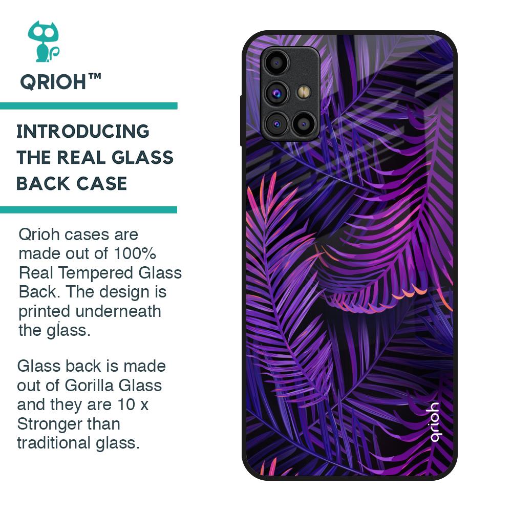 Plush Nature Glass Case for Samsung Galaxy M31s