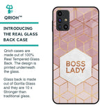 Boss Lady Glass Case for Samsung Galaxy M31s
