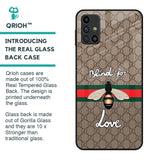 Blind For Love Glass Case for Samsung Galaxy M31s