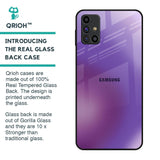 Ultraviolet Gradient Glass Case for Samsung Galaxy M31s