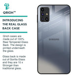 Space Grey Gradient Glass Case for Samsung Galaxy M31s