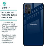 Royal Navy Glass Case for Samsung Galaxy M31s