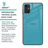 Oceanic Turquiose Glass Case for Samsung Galaxy M31s