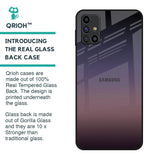 Grey Ombre Glass Case for Samsung Galaxy M31s