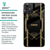 Sacred Logo Glass Case for Samsung Galaxy M31s