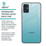 Arctic Blue Glass Case For Samsung Galaxy M31s