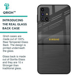 Grey Metallic Glass Case For Samsung Galaxy M31s
