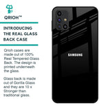 Jet Black Glass Case for Samsung Galaxy M31s