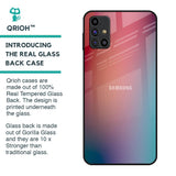 Dusty Multi Gradient Glass Case for Samsung Galaxy M31s