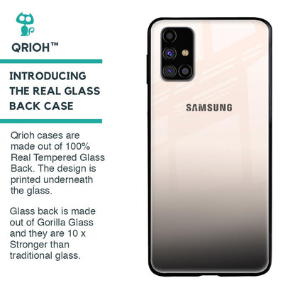 Dove Gradient Glass Case for Samsung Galaxy M31s