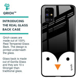Cute Penguin Glass Case for Samsung Galaxy M31s