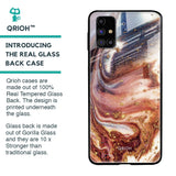 Exceptional Texture Glass Case for Samsung Galaxy M31s