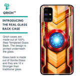 Arc Reactor Glass Case for Samsung Galaxy M31s