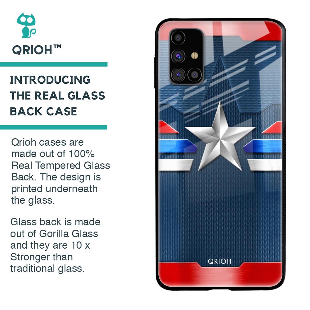 Brave Hero Glass Case for Samsung Galaxy M31s