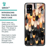 Bronze Abstract Glass Case for Samsung Galaxy M31s