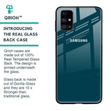 Emerald Glass Case for Samsung Galaxy M31s
