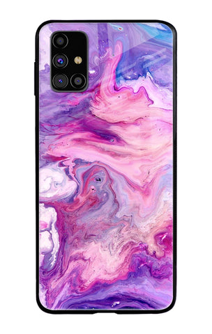 Cosmic Galaxy Samsung Galaxy M31s Glass Cases & Covers Online