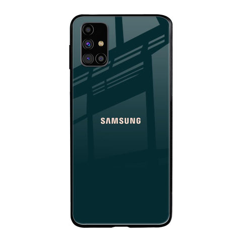 Hunter Green Samsung Galaxy M31s Glass Cases & Covers Online