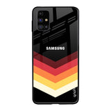 Abstract Arrow Pattern Samsung Galaxy M31s Glass Cases & Covers Online