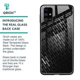 Dark Abstract Pattern Glass Case For Samsung Galaxy M31s